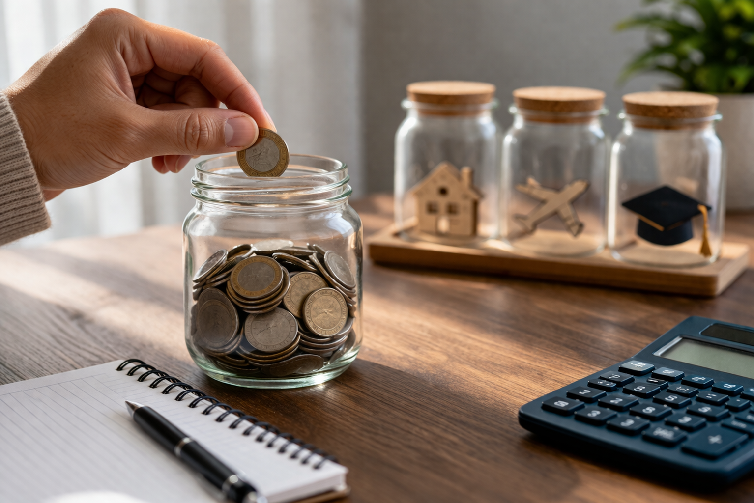 Como juntar dinheiro para objetivos específicos sem comprometer o orçamento