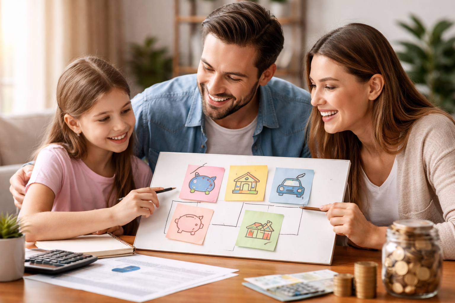 Como organizar metas financeiras em família sem conflitos