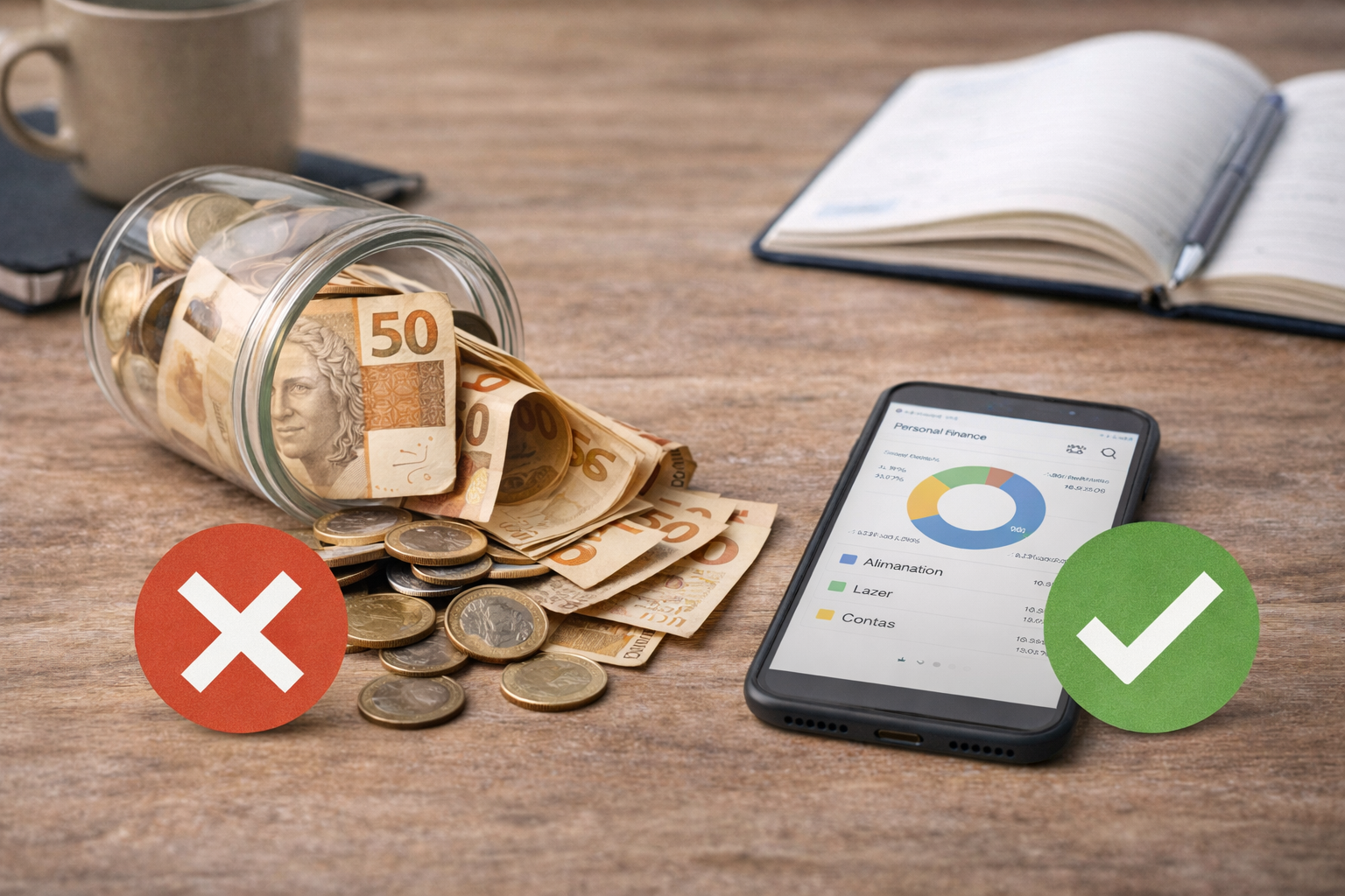 Erros comuns ao tentar controlar gastos e como evitar cada um deles