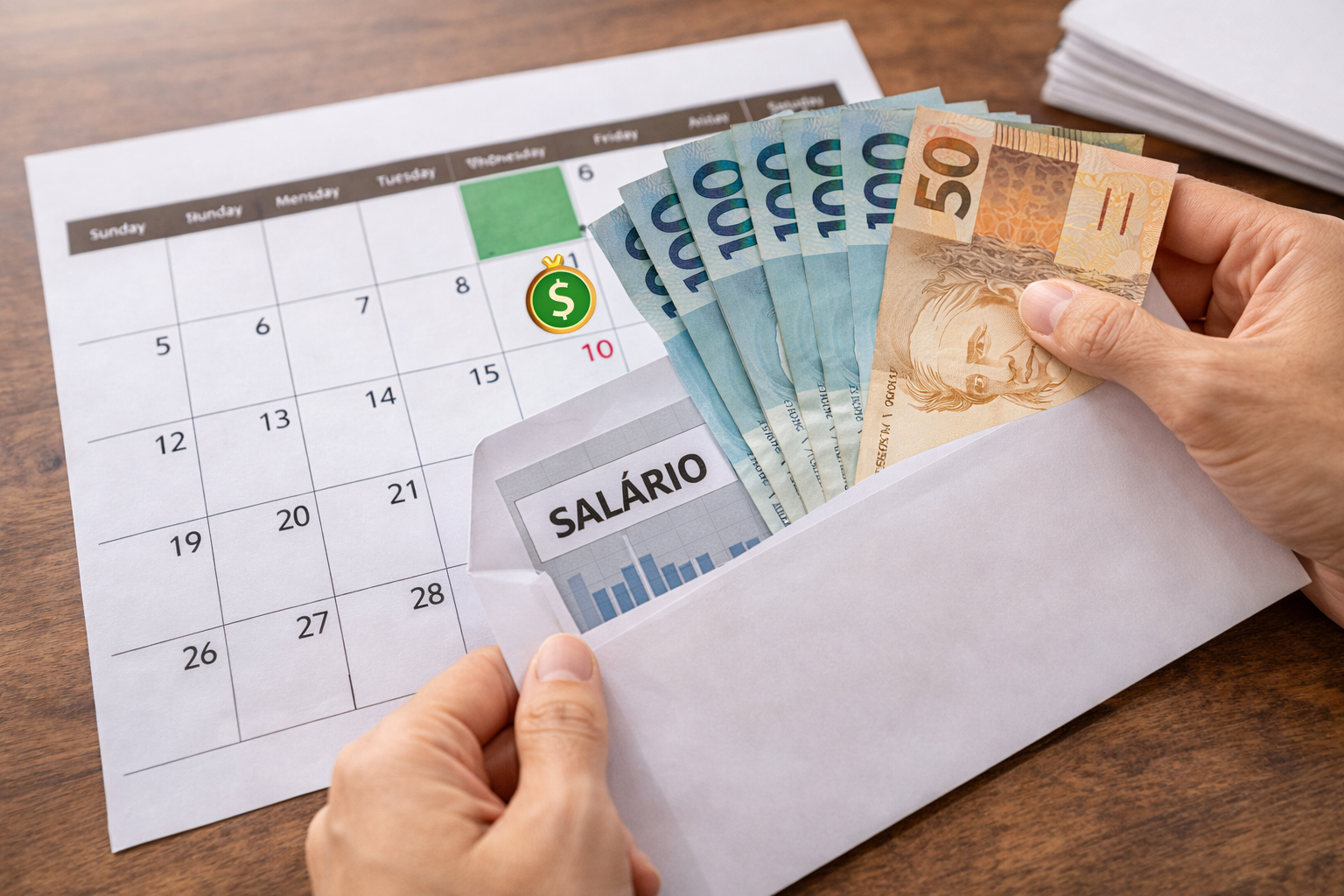 Como funciona a antecipação de salário e quando vale a pena usar.